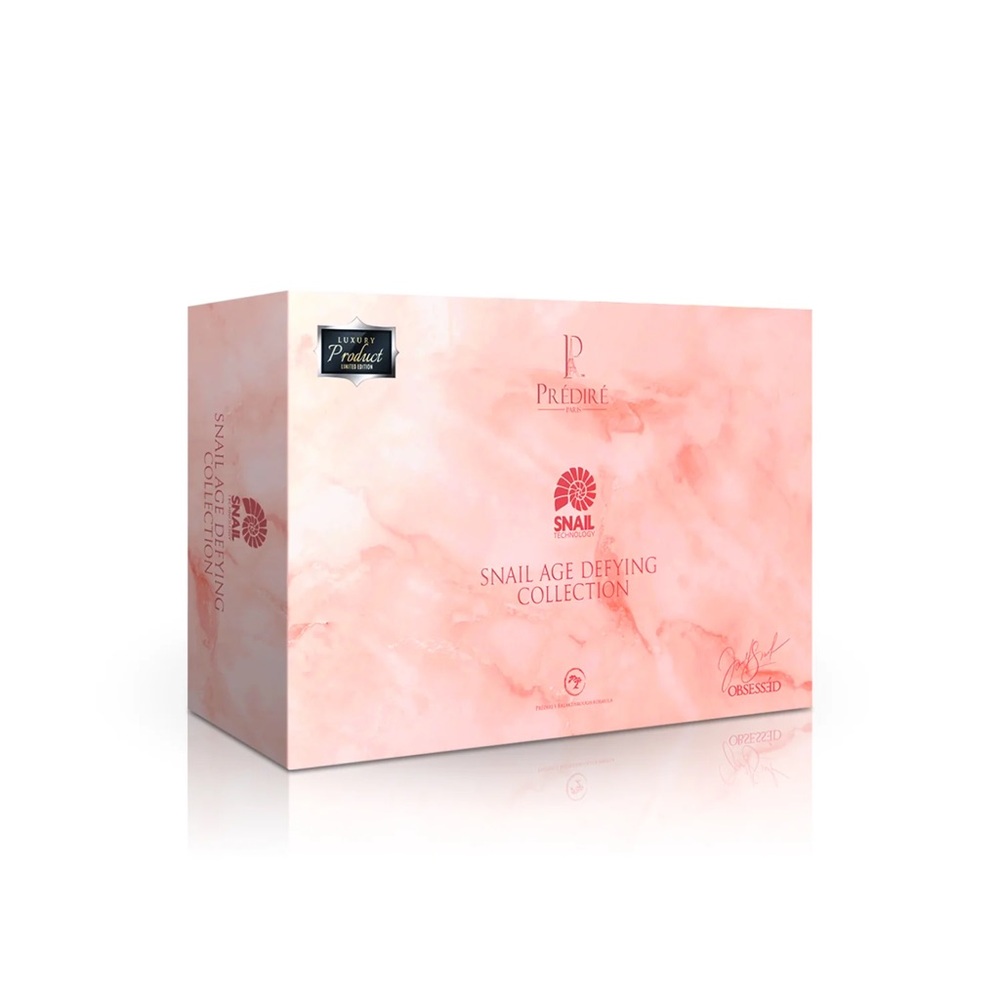 Predire Snail Age Defying Skincare Set - Pink